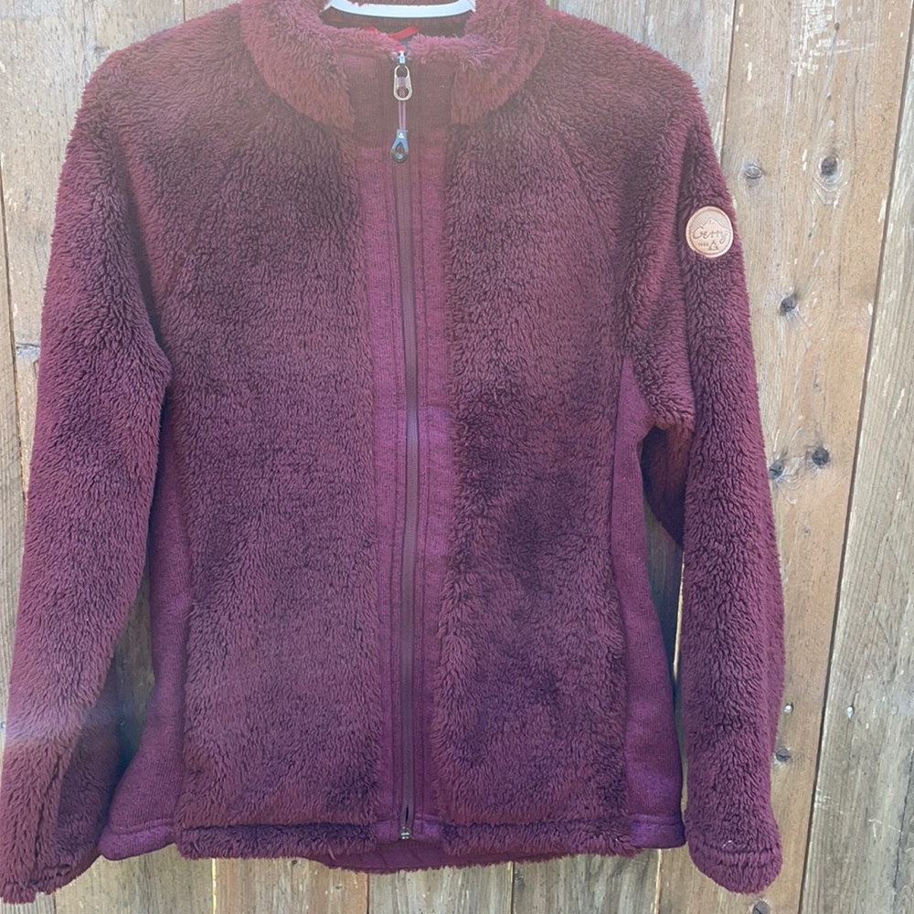 GERRY women’s full zip polar fleece size small